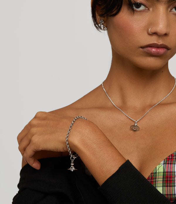 New Petite Orb Bracelet - Platinum