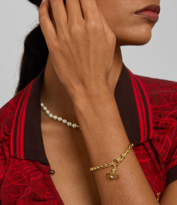 New Petite Orb Bracelet - Gold