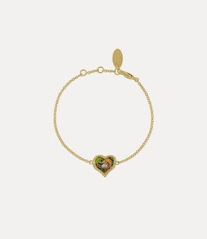 Petra Bracelet - Gold / Platinum / Peridot MOP / Jonquil Crystal