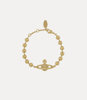 Thames Mini Bas Relief Bracelet - Gold / Light Colorado Topaz Crystal