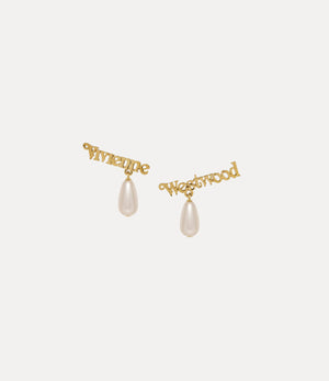 Amelia Earrings - Gold / Cream Pearl