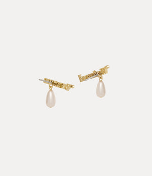 Amelia Earrings - Gold / Cream Pearl