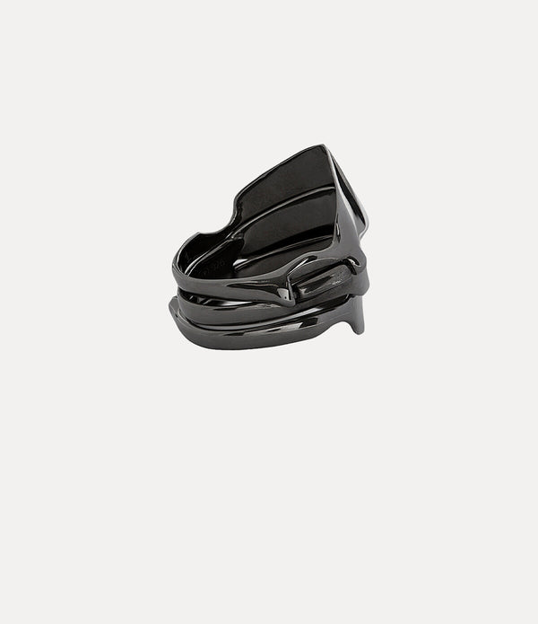 Knuckleduster Ring - Ruthenium