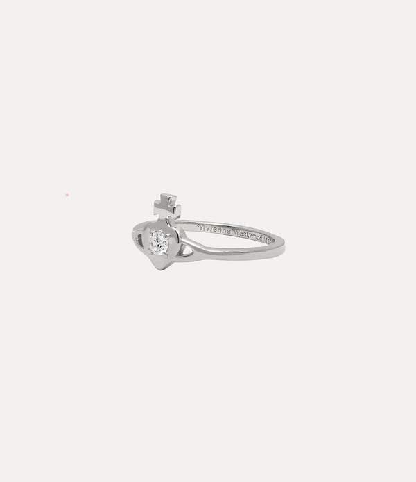 Noella Ring - Platinum / White CZ