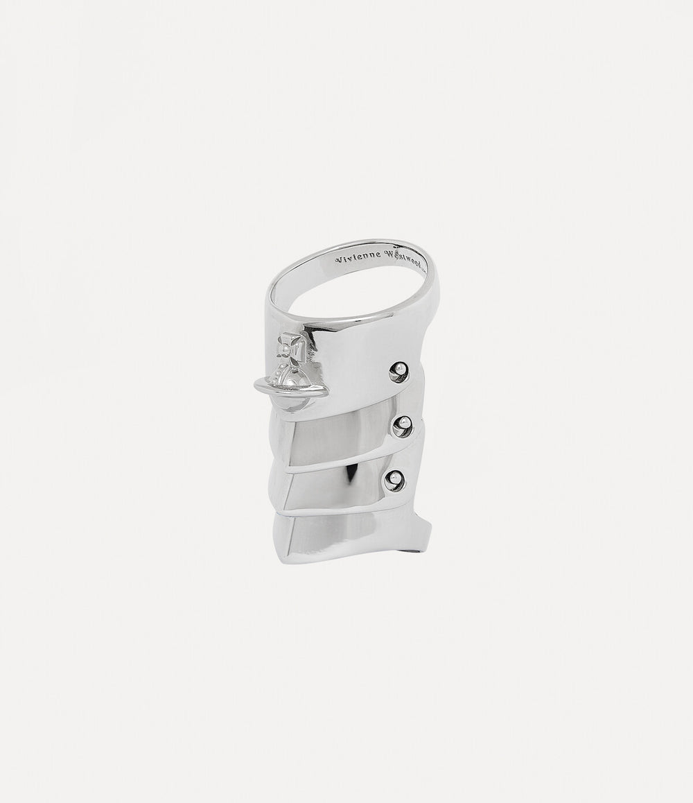 Armour Ring - Platinum