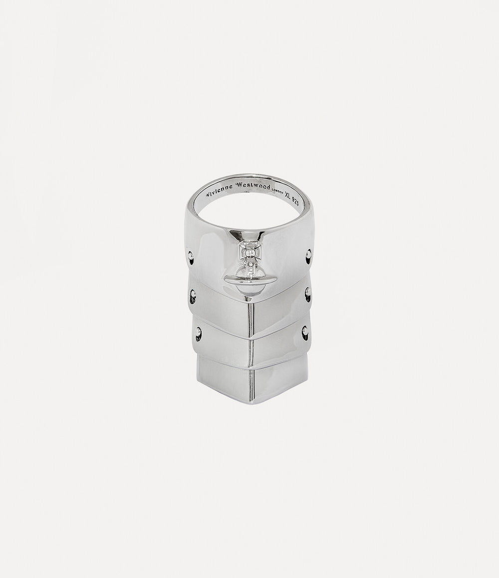 Armour Ring - Platinum